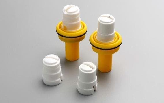 Powder gun nozzles